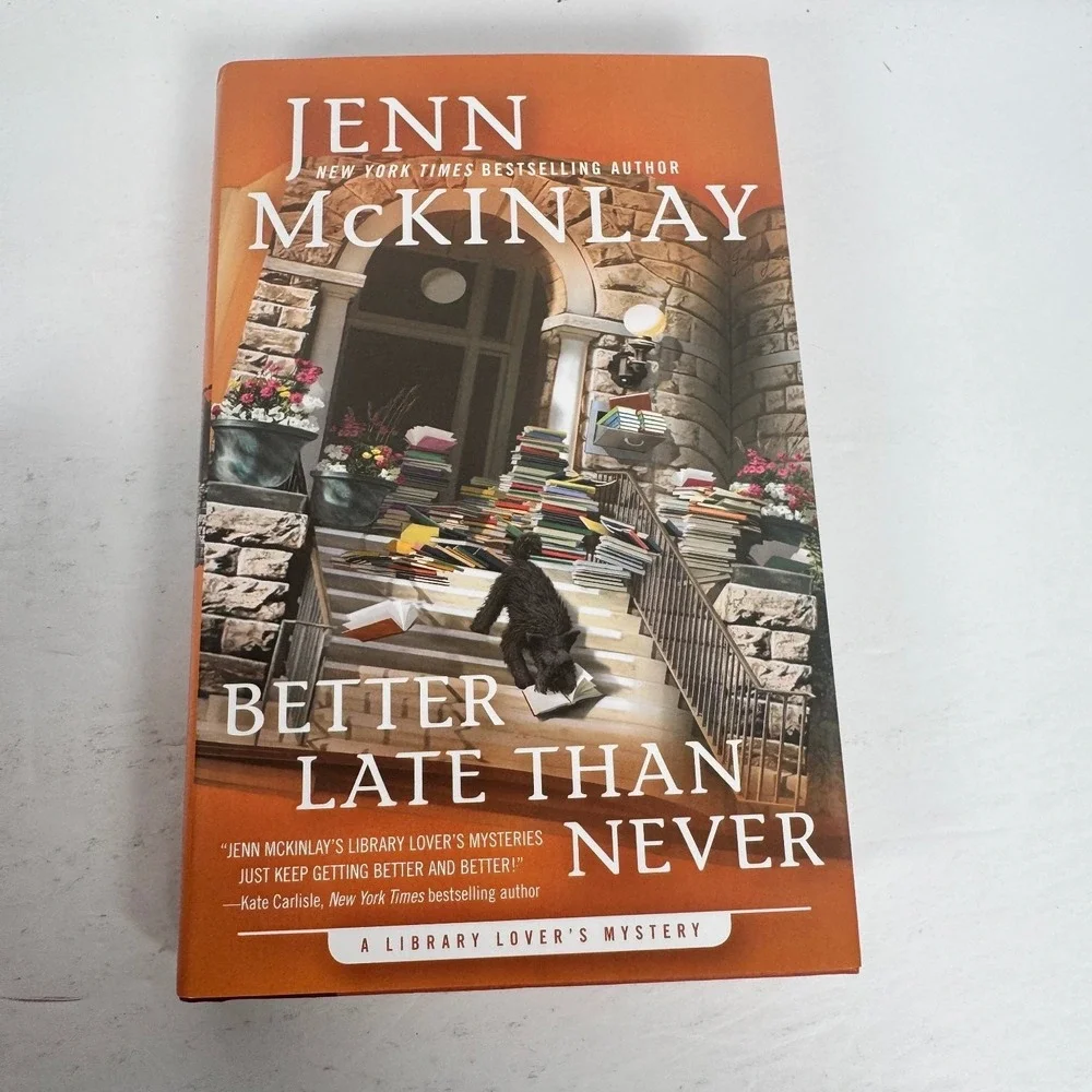 Jenn McKinlay Library Lover's Mystery 4 Hardcover Book Lot First Editions‎